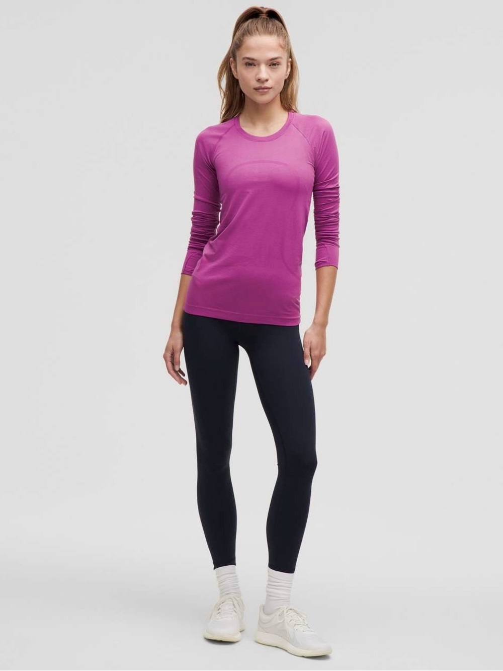 NWOT Lululemon Swiftly Long Sleeve Vivid Plum 💗💜
